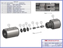 Inline Check Valve Assembly, 3/8&quot;