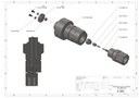 Repair Kit, Sealing Head Assembly, SLPRO III, 90K, Flat Inlet/Flat Outlet