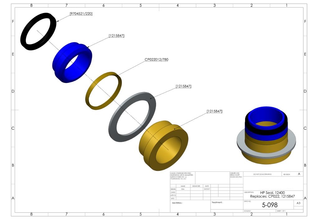 HP Seal Kit Bft