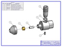 Abrasive Nozzle Assembly .012"/0.30Mm