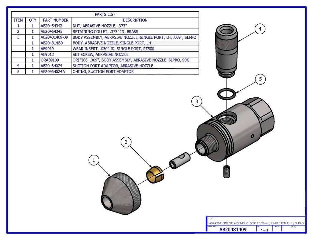 IDE Pro Assembly, 90K,.010&quot;/0.25mm