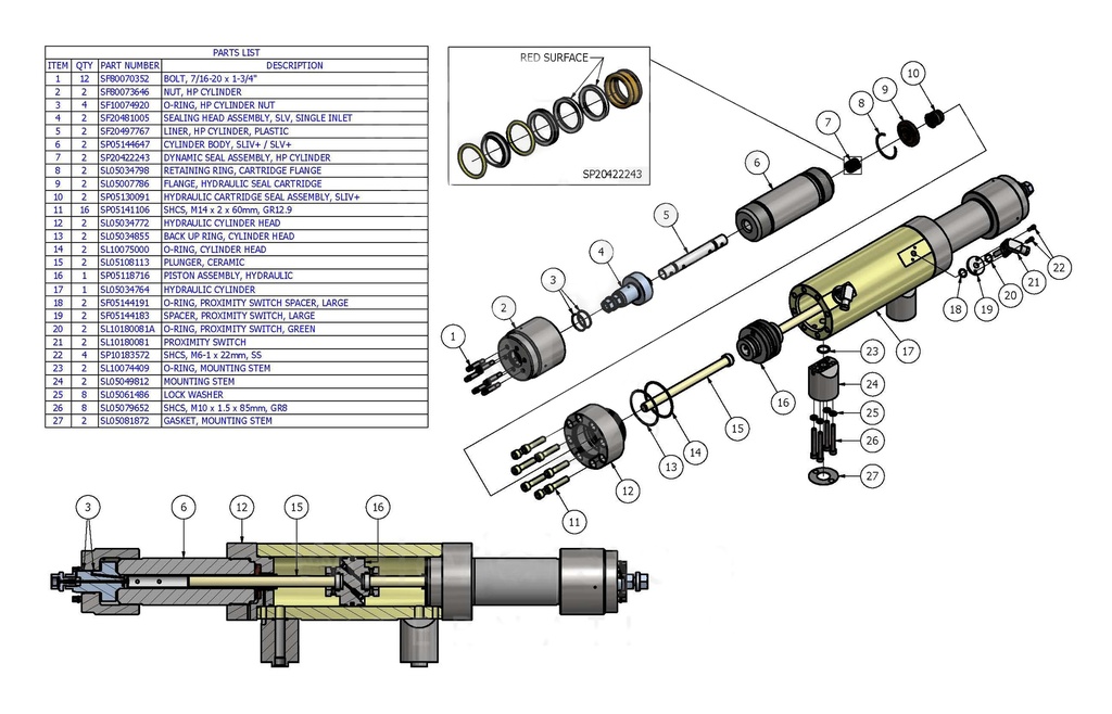 Booster Pump  LP Water  120 PSI  60K  90K