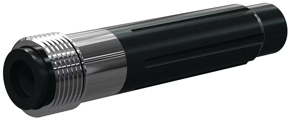 BP200 SiAlON Long Vent Nozz 1" Entry, 50MM Alum Thread 5/16"