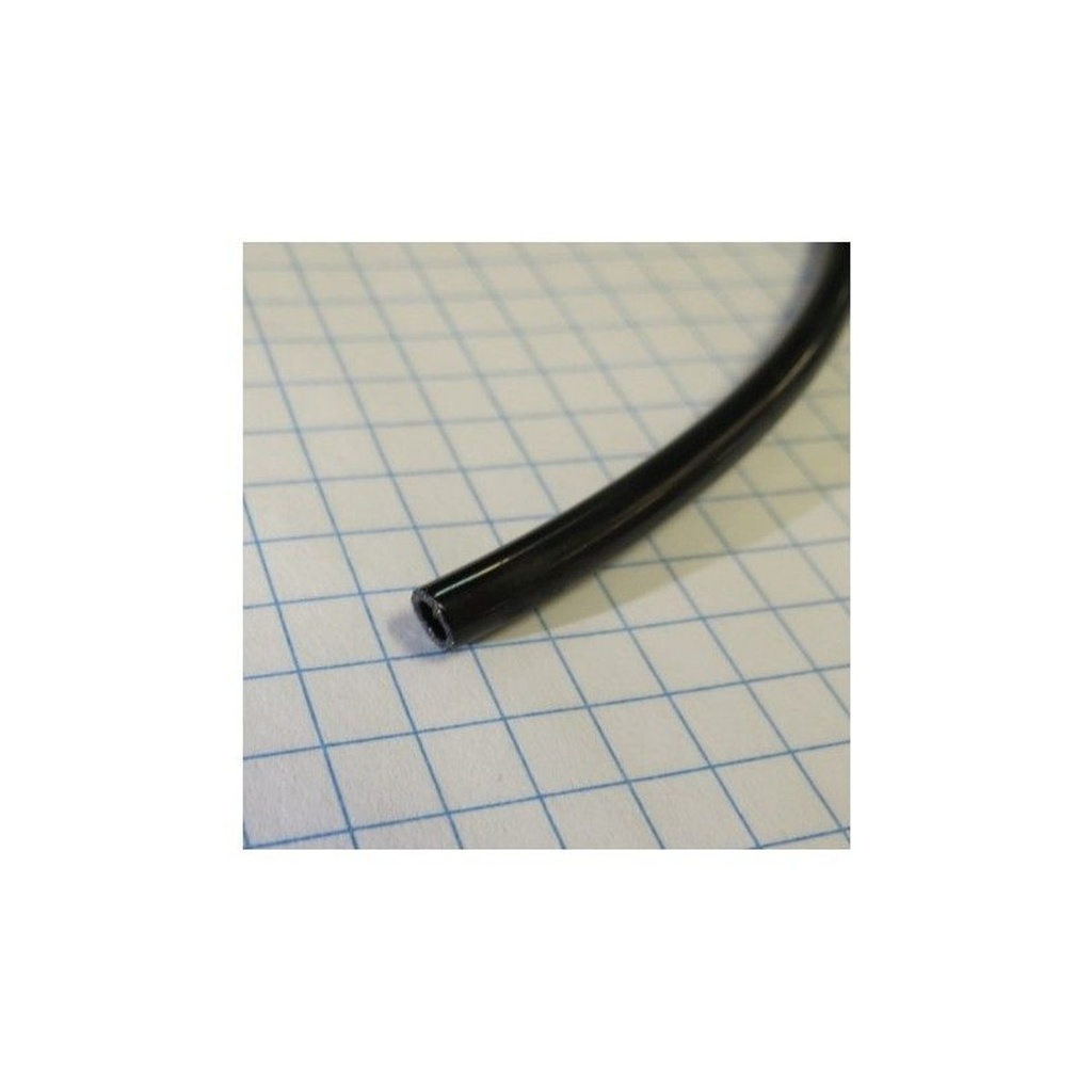 Tubo de poliuretano negro Ø 2,5/4 mm