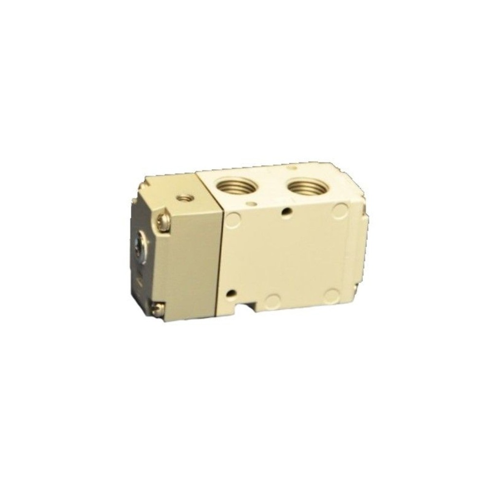 Distribuidor 3/2 de mando neumático NC 1/4" para desatasco
