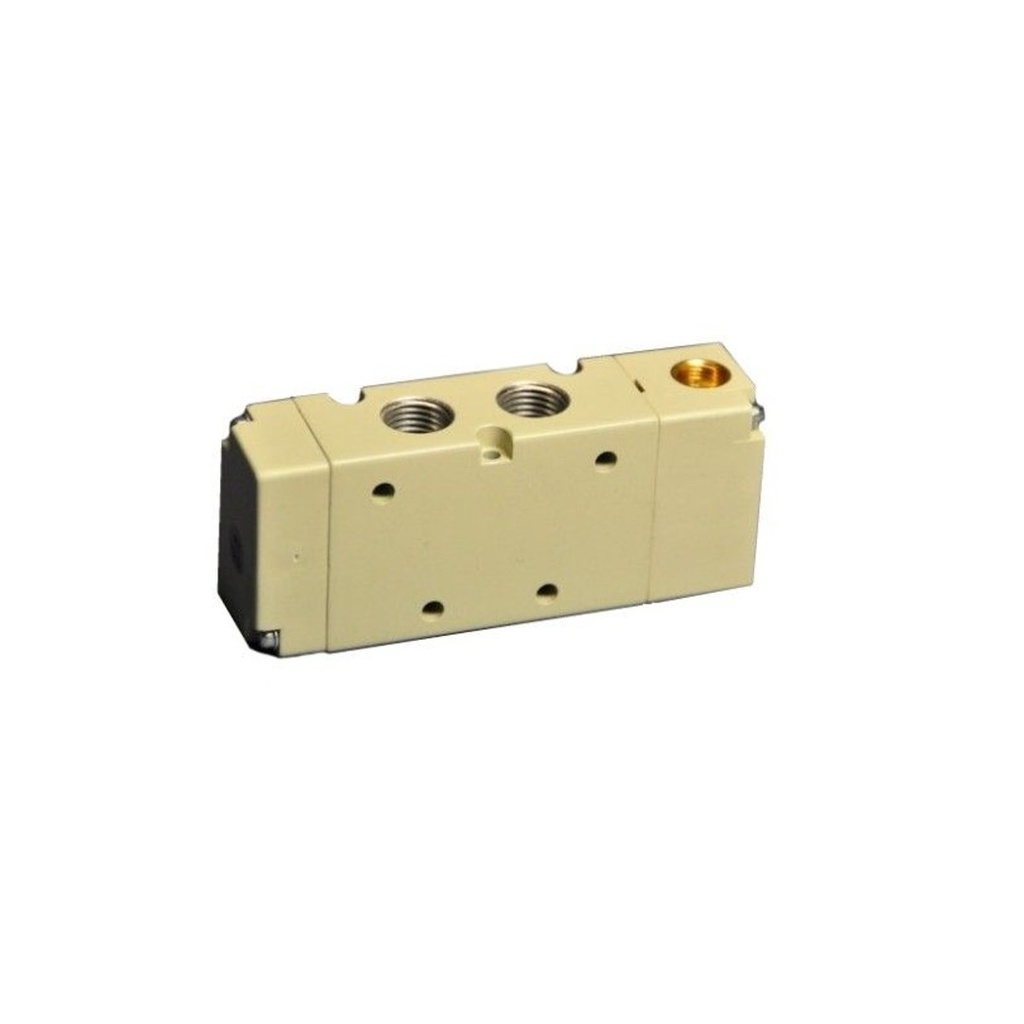 5/2 pneumatic monostable valve, 1/4", unclogging control