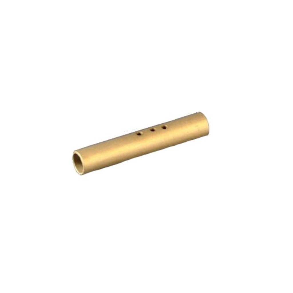 Mixer tube without plug