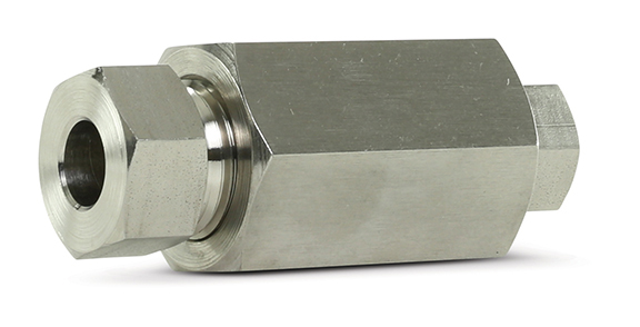 Coupling, 1/4" X 3/8", 60K