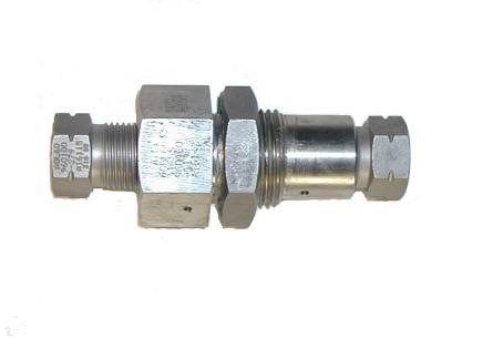 Bulkhead Coupl 9/16"