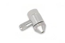 Abrasive Nozzle Assembly, .007&quot; / 0.18mm, Single Port, RH
