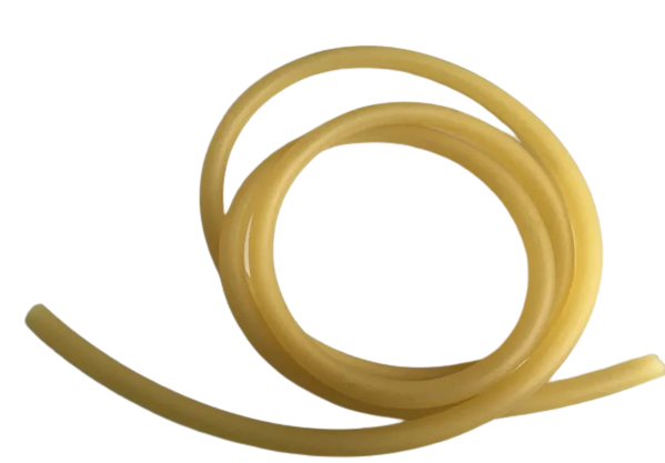 Tube; Latex; Amber; 1/4" ID; 3/8" OD; 15 PSI