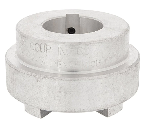 Shaft Coupling With Flange and Keyway