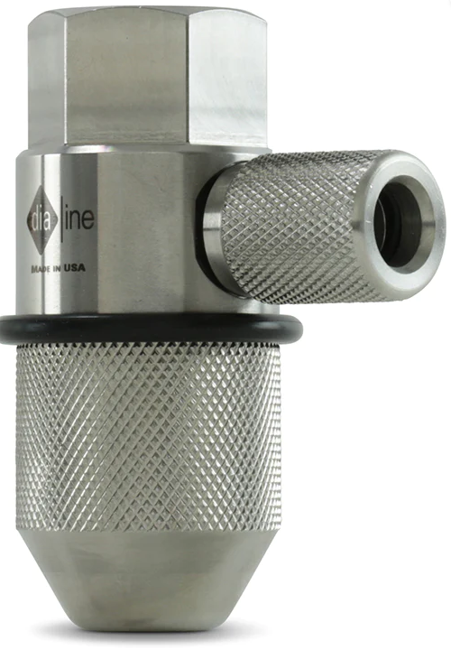 .281 DiaLine Cutting Head Assembly Single 3 /16-in. inlet, includes. standard Nozzle nut