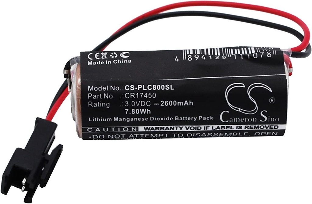 Batería Compatible  CR8.L, CR8.LHC sustituye CR17450, Para CR17450E-