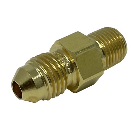 Brass Connector 1/4&quot; MJIC x 1/4&quot; MNPT;