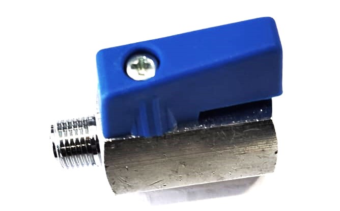 Válvula MH 1/8 MANETA AZUL