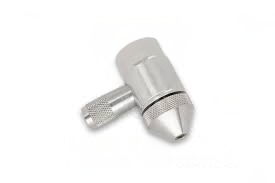 Abrasive Nozzle Assembly, .009" / 0.23mm, Single Port, RH