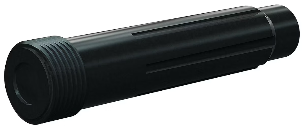 BP200 SiAlON Long Vent Nozz 1" Entry, 1-1/4" Polyur 1/4"