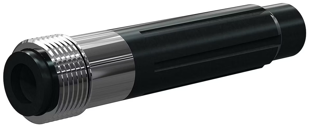 BP200 SiAlON Long Vent Nozz 1" Entry, 50MM Alum Thread 7/16"