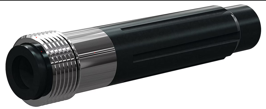 Silicon Carbide Nozzle 1" Entry, 50MM Aluminum Thread 3/8"