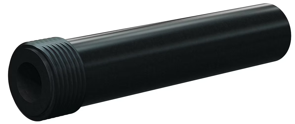 Silicon Carbide Wide Entry Long Venturi Nozzle 50MM 1-1 /4" Entry, Polyurethane Thread  3/8"