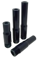 BLVE Boron Carbide Long Venturi Nozzle SERIES 1" Entry, 1-1/4" Polyuret Thread  Polyuret Jacket 5/16"