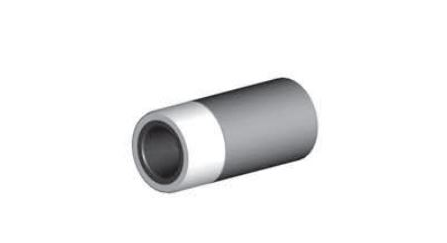 T121 Tungst Carbide Short Venturi Nozzle SERIES 1" Entry, 1-1/4" Alumin Thread, 3-1/4" Length  Alumin Jacket 3/16"