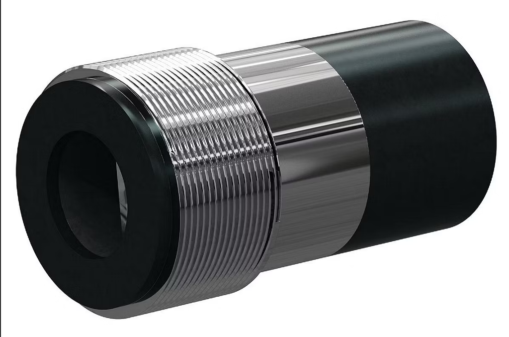 T121-P Tungst Carbide Short Venturi Nozzle 1" Entry, 50MM Alumin Thread, 3-3/8" Length SERIES Polyuret Jack 5/16"