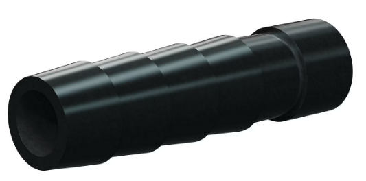 B131 Boron Carbide Hose Insert Nozzle SERIES Steel Jack (For use with 1" ID hose) 1/4"