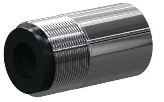 T106 Tungs Carb Straight Bore Nozzle SERIES 3/4" Thread x 1-5/8" Length  All Steel Jacket 1/2"