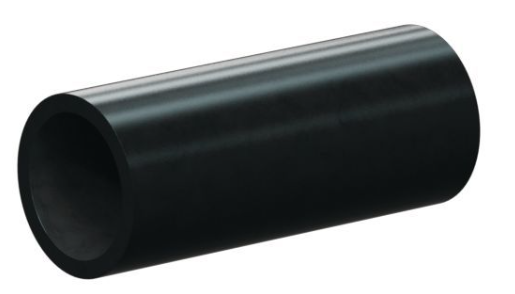 BVI Boron Carb Straight Bore Wide Spray Insert SERIES 7/8" OD 1/4"