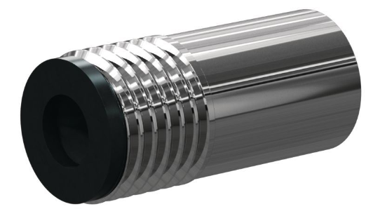 G Boron Carb Short Straight Bore 1/2" Entry SERIES 3/4" Steel Thread x 2-1/8" Leng Steel Jack 1/8"