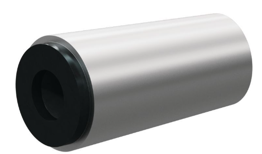 H Boron Carb Cone Shape 1-1/8" Base - Straight Bore Nozzle SERIES 1-1/8" Base x 2" Length Alum Jack 1/4"