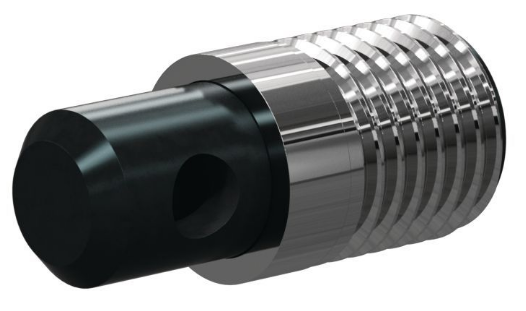 Orbit 360 360 Degree Blast Nozzle SERIES 1-1/4" NPSM Thread x 3-1/8" Length  Steel Jack Replacement TC Deflection Tip