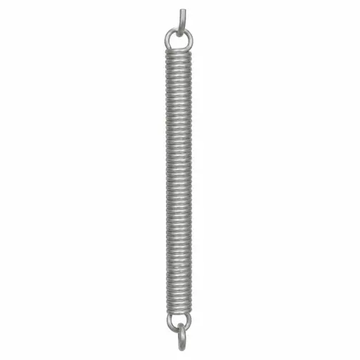 [NB70293] Wheel Change Trailer Ramp Door Spring. For Use With NBWBCT Series Trailers,  Side & Rear Ramps. 302 Stainless Steel. 40mm OD, Coils 86.5, Fl 610mm, Wd  635mm.