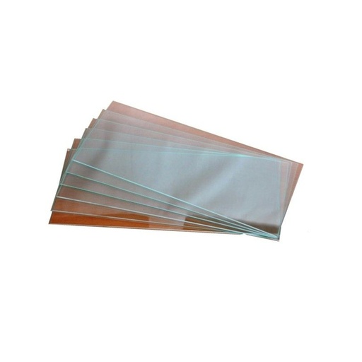 [VI 2] Juego de 6 cristales 530 x 220 mm y 1 pantalla de seguridad, cabinas anteriores a 1995