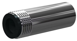 [B1505563] GV Boron Carbide Medium Length Venturi Nozzle SERIES 1/2&quot; Entry, 3/4&quot; Alumin Thread, 3-1/4&quot; Length  Alumin Jacket 3/8&quot;